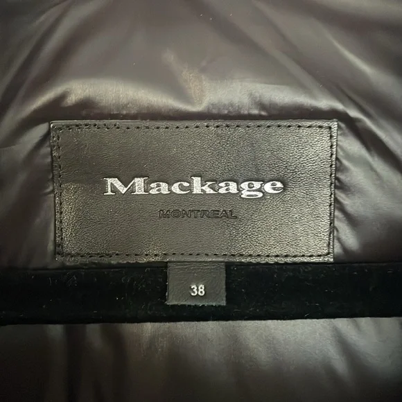 Mackage Men’s Samuel Metallic Down Ski Jacket - Size 38